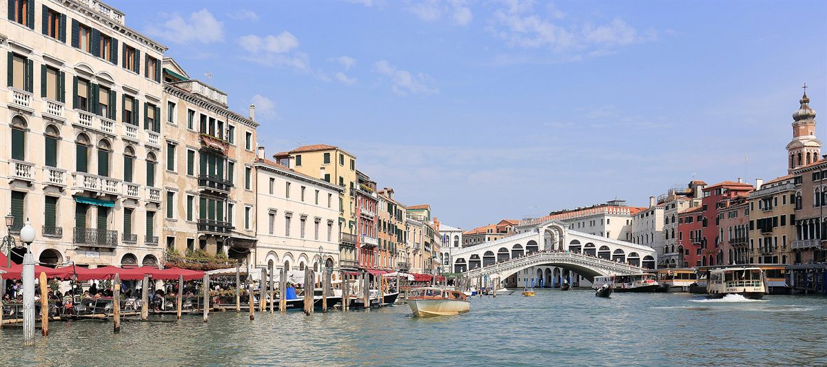 Grand Canal and Ponte di Rialto, Venice